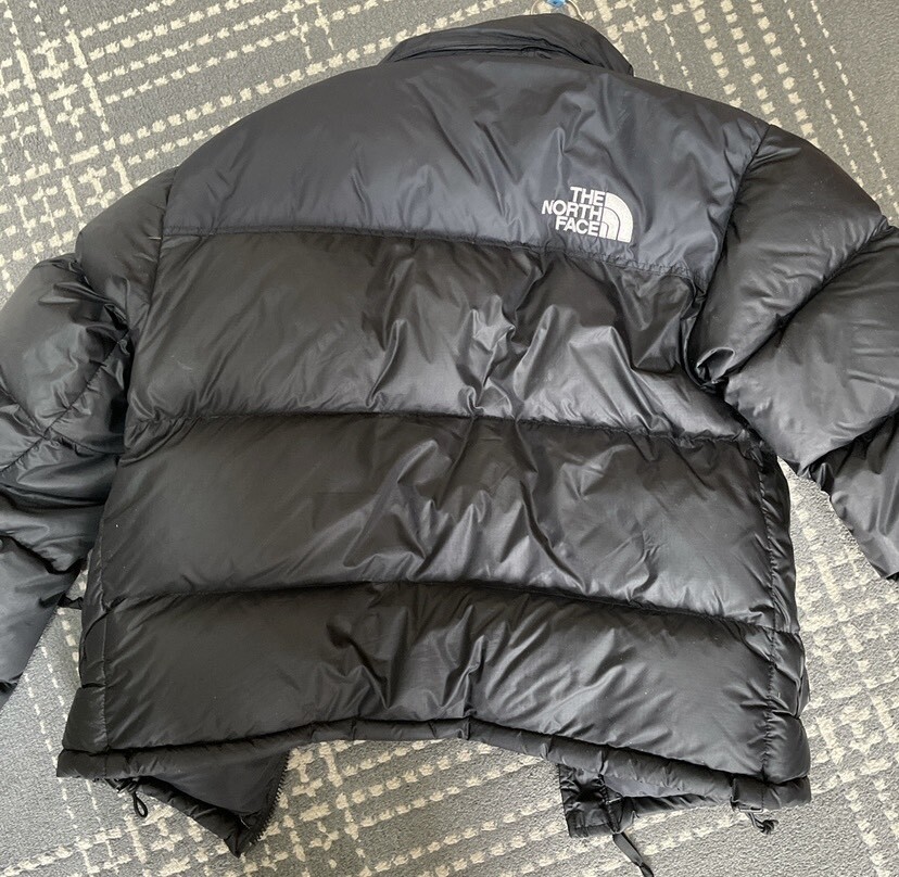 second hand north face puffer jacket